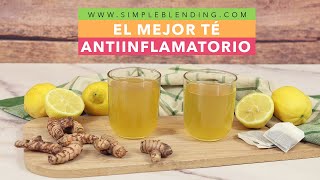 FANTÁSTICO TÉ CON CÚRCUMA ANTIOXIDANTE Y ANTIINFLAMATORIO  Infusión de té verde con raíz de cúrcuma [upl. by Marrissa93]