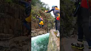 Caminhada Aquática Gois Coimbra Portugal via Trans Serrano canyoning [upl. by Larual442]