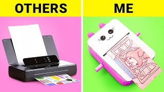 BRILLIANT CARDBOARD IDEAS  Cute DIY Printer Smart Parenting Crafts amp DIY Toys by 123 GO SCHOOL [upl. by Anoyi29]