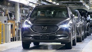 Mazda CX8 Production Line at Ujina Plant  マツダ CX8 宇品工場生産ライン [upl. by Lorrimor]