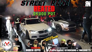 NOHESI CALLS OUT 1STOCK amp THREEDIRTY5 INSANE GETS VERY HEATED TNHR 340 VS BOOSTED MUSTANG S550 SILVR [upl. by Odraboel]