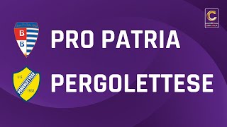 Pro Patria  Pergolettese 10  Coppa Italia Serie C  Gli Highlights [upl. by Egroej619]