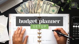 BUDGET PLANNER SETUP 2024  MY FUNCTIONAL BUDGET PLANNING SYSTEM FOR HOME amp SMALL BUSINESS [upl. by Nyrret]