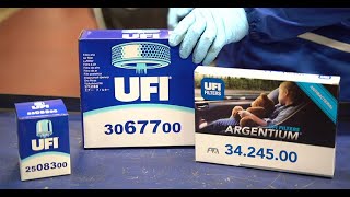 UFI Filters replacement tutorial for FIAT 500X [upl. by Annatnas]