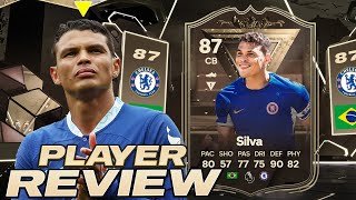 🔒87 CENTURIONS THIAGO SILVA SBC PLAYER REVIEW  EA FC 24 ULTIMATE TEAM [upl. by Alyhs]