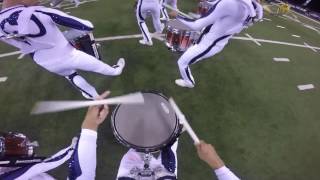 Bluecoats 2016 victory run snare cam  Down Side Up  Matt Allen [upl. by Oniskey455]