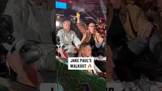 Jake Pauls entrance 🔥 PaulTyson [upl. by Bernj]