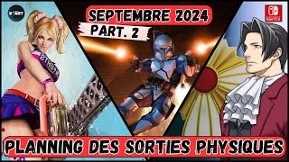 📆 Planning des sorties physiques Nintendo Switch  Septembre 2024  Part2  Limités et imports 📆 [upl. by Yrolg]