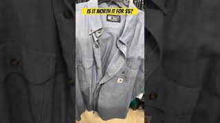 Carhartt shirt worth it to flip carhartt reseller goodwill [upl. by Ikkela958]