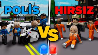 HIRSIZ VS POLİS FİLMİ ÇEKTİM 🤩👮‍♂️ ROBLOX BROOKHAVEN RP 🏡 [upl. by Nelan]