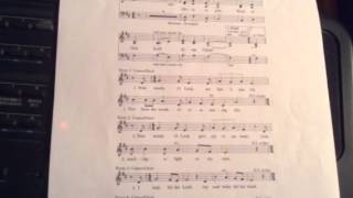 Lenten Gospel Acclamation ALTO [upl. by Enohsal]