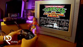 TMNT SEGA Genesis  CRT Sony 14quot [upl. by Robena361]