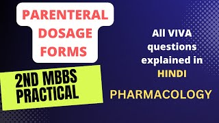 Parenteral dosage from practical pharmacology practical [upl. by Chaddie]