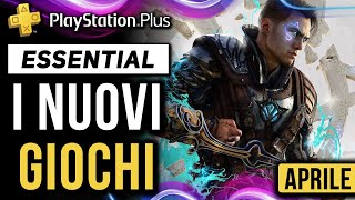 PLAYSTATION PLUS ESSENTIAL ► I GIOCHI DI APRILE 2024 [upl. by Alanah]