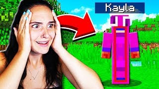 MAKING MY GIRLFRIEND A MINECRAFT ACCOUNT [upl. by Nitsa]