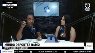 EnViVo Torneo fecha Mundo deportes radio  Martes 12 de noviembre 2024 [upl. by Helaine856]