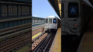 Lefferts Boulevard Bound R46 A train NIS R179 S train at 88th Street [upl. by Dylane]