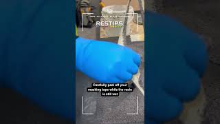 Applying Restecs Mineral Slate Chippings [upl. by Almallah27]