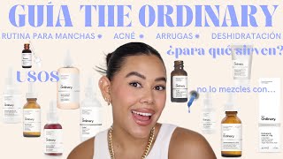 CÓMO USAR PRODUCTOS THE ORDINARY✨ GUÍA THE ORDINARY Y RUTINAS  MELI DE LA MORA [upl. by Meda518]