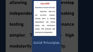 use dependency inversion principle  solid principles  c [upl. by Reinhard]