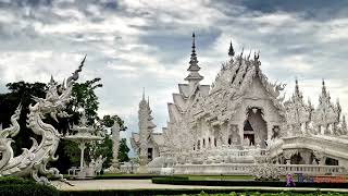 Wat Rong Khun 🇹🇭 thailand chiangraithailand chiangrai watrongkhun whitetemple chiangraitrip [upl. by Anitsyrhk]