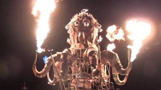 Burning Man 2011 Steampunk Octopus [upl. by Fayola109]