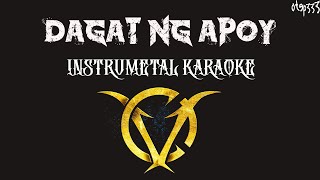 Valley Of Chrome  Dagat Ng Apoy Karaoke  InstruMetal [upl. by Kilgore]