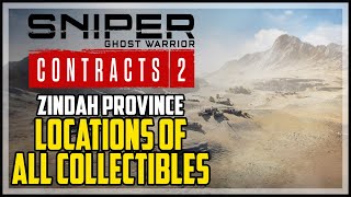 Zindah Province All Collectibles Sniper Ghost Warrior Contracts 2 [upl. by Ileek]