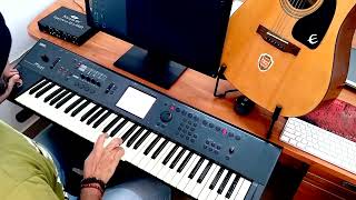 Rock On  Pichle Saat Dino Mein  Guitar Solo On Keyboard [upl. by Eittak]