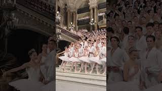 La photo officielle du Ballet de lOpéra sur le grand escalier du Palais Garnier 🤩 operadeparis [upl. by Netsreik]