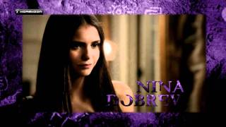 THE VAMPIRE DIARIES SEASON 3 OPENING CREDITS ANGEL STYLE [upl. by Enilehcim]