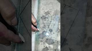 How to a akshar glass cuttingshortvideo viralvideo short [upl. by Edla]