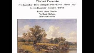 FINZI Clarinet Concerto [upl. by Petunia]