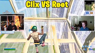 Clix VS Reet 1v1 TOXIC Zone Wars [upl. by Asatan]