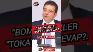 Ekrem İmamoğlu İbrahim Kaboğluna tokat gibi cevap anayasanın 4maddesi gayet açıktır değiştirilemez [upl. by Ynnohj]