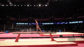 GEBESHIAN Houry ARM  2015 Artistic Worlds  Qualifications Balance Beam [upl. by Lidstone]