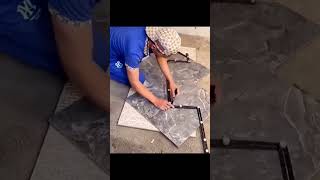 DIY Tutorial Tool For Cutting Floor Tiles tiles tiling diytutorial diytools tilers tileshop [upl. by Siravaj]