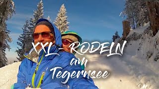 Rodeln am Wallberg XXL  RottachEgern 😎👍 [upl. by Annavoig]