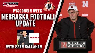 INTERVIEW Sean CallahanHuskerOnline Chats Huskers football ahead of Wisconsin Week w Early Break [upl. by Alaehcim]