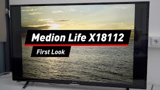 Medion Life X18112 55ZollFernseher mit UHD von Aldi [upl. by Thury]