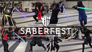 Lightsaber Tournament EVERY SABERFEST 2024 Wave One Match hosted by Silver Sabres Combat Academy [upl. by Anawot]