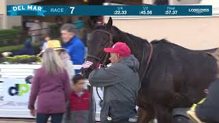 Geezer wins race 7 at Del Mar 112324 [upl. by Golliner231]