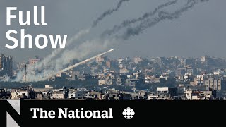 CBC News The National  IsraelHamas truce ends Google deal Royal mystery [upl. by Titania477]