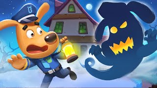 Scary Haunted House  Sheriff Labrador Ghost  Kids Cartoon  Sheriff Labrador  BabyBus [upl. by Olimreh808]