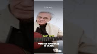 Caetano Veloso tem um dos maores cachês e fortunas Os cantores mais ricos do Brasil Short [upl. by Rosemari488]