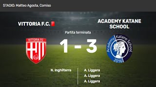 HIGHLIGHTS 9 GIORNATA GIOVANISSIMI REGIONALI U15 GIRONE DVITTORIA FC 13 ACADEMY KATANE SCHOOL [upl. by Nosrak449]