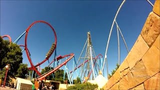 PORTAVENTURA  SALOU  SPAIN [upl. by Einnhoj]