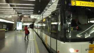 Trams in Antwerpen Anvers  Straßenbahn  Villamos [upl. by Wolenik226]