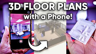 Create a 3D Floor Plan in minutes with your phone [upl. by Mook]