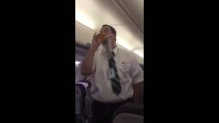 Hilarious Southwest Flight Attendant [upl. by Levin]